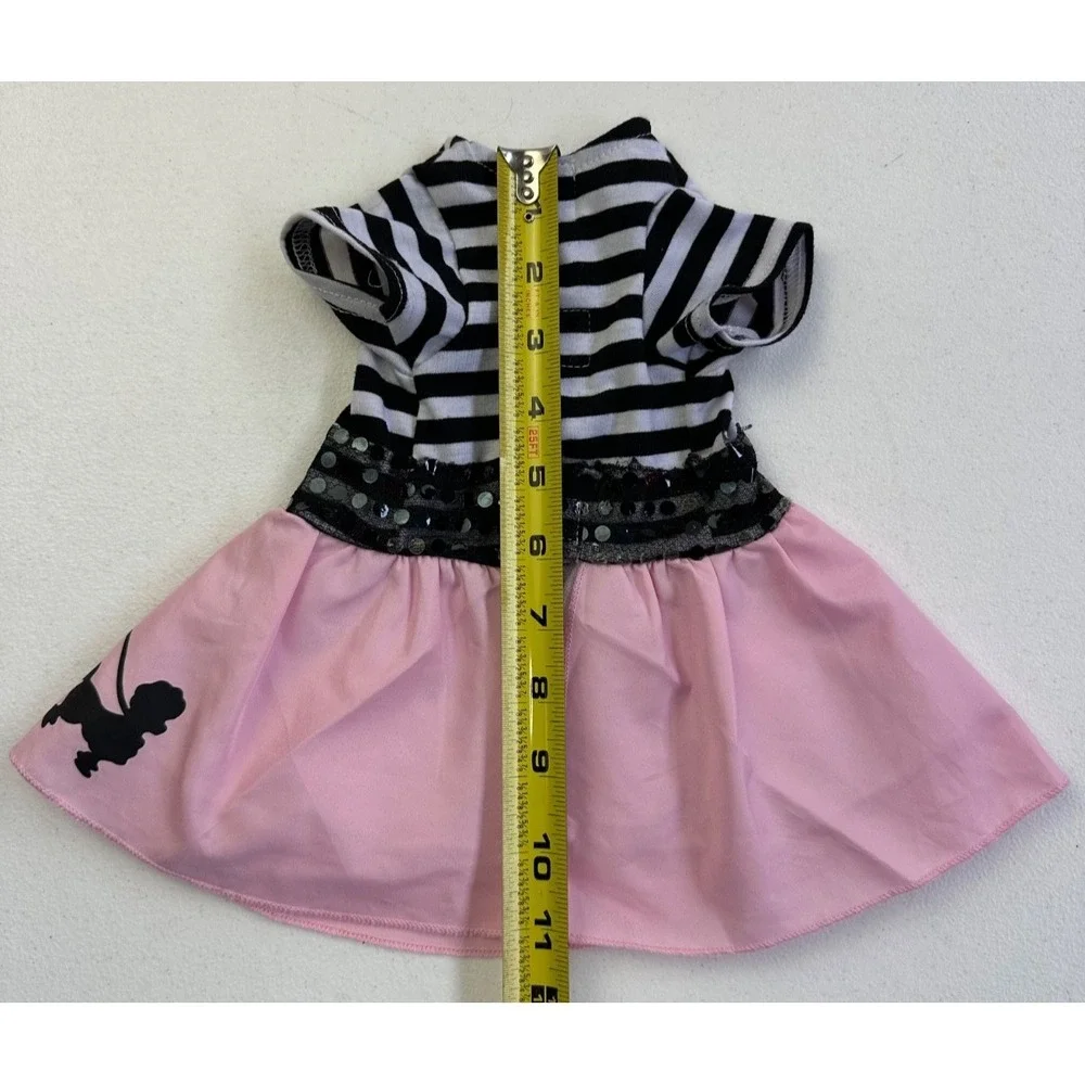 Rubies Pet Shop Fifties Girl Poodle Costume Small Pink Dog Cat Dress‎ Up Costume